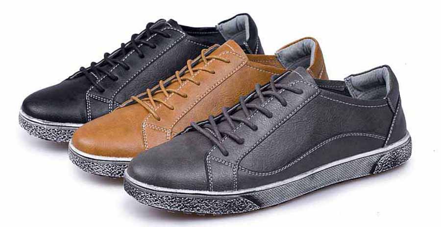 Men's classic retro lace up shoe sneakers